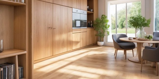 Шпон дуба в интерьере